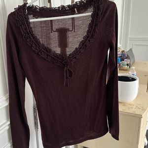 Ellie Tahari size S sweater.. 100 percent wool